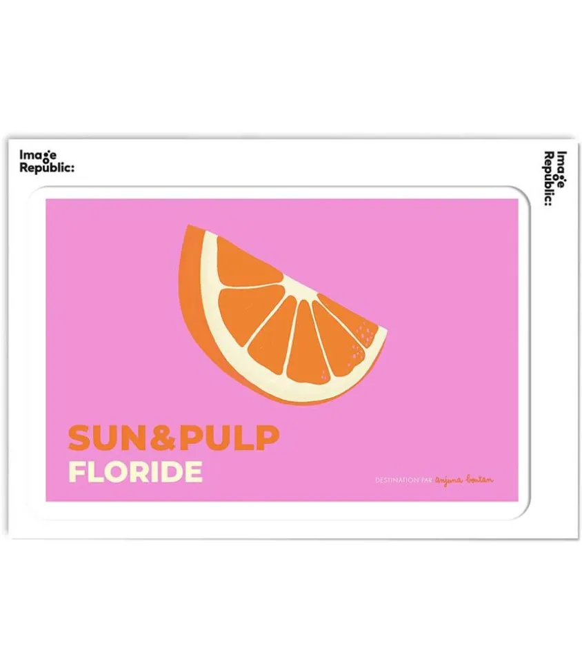 Affiche Anjuna Boutan Floride 38 X 56 Cm