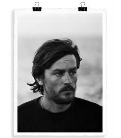 Affiche La Galerie "Delon Barbe" 56 X 76 Cm