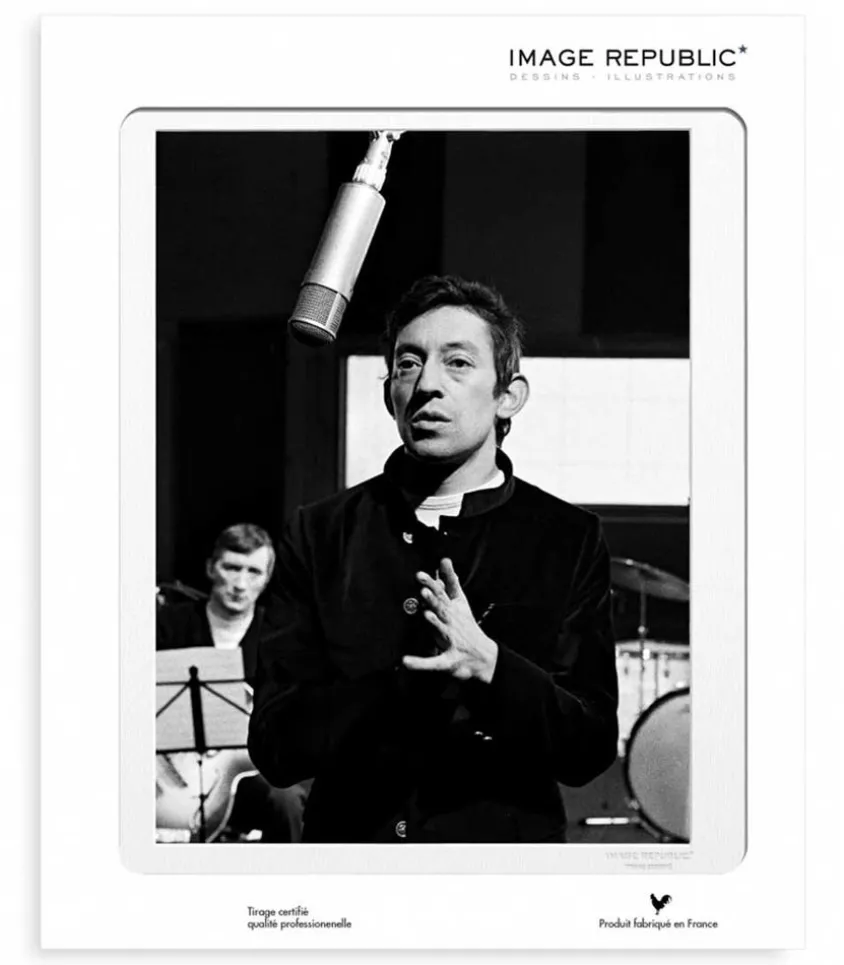 Affiche La Galerie "Gainsbourg Studio" 40 X 50 Cm