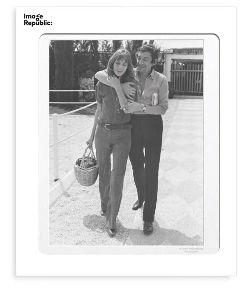 Affiche La Galerie Gainsbourg Birkin Love 40 X 50 Cm