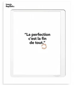 Affiche Loic Prigent 78 La Perfection 40 X 50 Cm