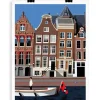 Affiche Paolo Mariotti "Amsterdam" 56 X 76 Cm