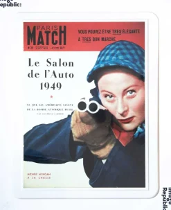 Affiche Paris Match Morgan 40 X 50 Cm