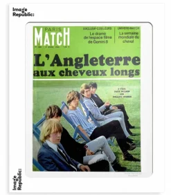 Affiche Paris Match Stones 56 X 76 Cm