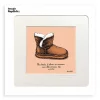 Affiche Pas Du Tout Cliche Boots 22 X 22 Cm