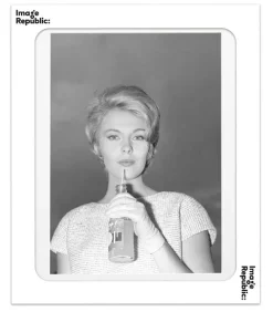 Affiche Seberg Tournage Bout De Souffle 40 X 50 Cm