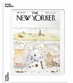 Affiche The New Yorker 07 Steinberg 30 X 40 Cm