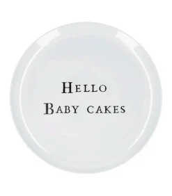 Assiette En Melamine "Hello Baby Cakes"