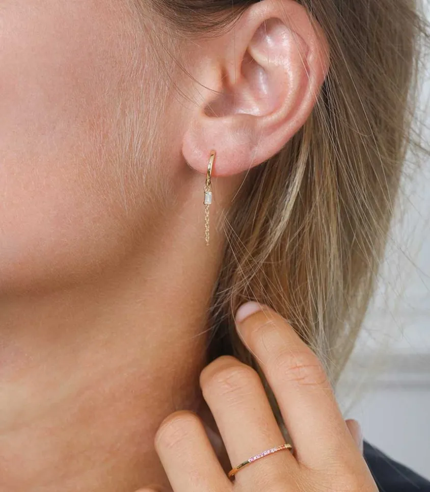 Bague Alliance Or Jaune Saphirs Degrade Orange