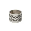 Bague Anneau Grave Arabesques