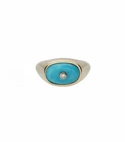 Bague Chevaliere Orso Turquoise