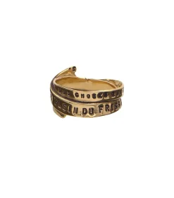 Bague "Frisson" Baudelaire En Vermeil
