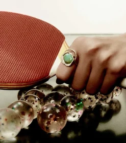 Bague Gaia Green Onyx