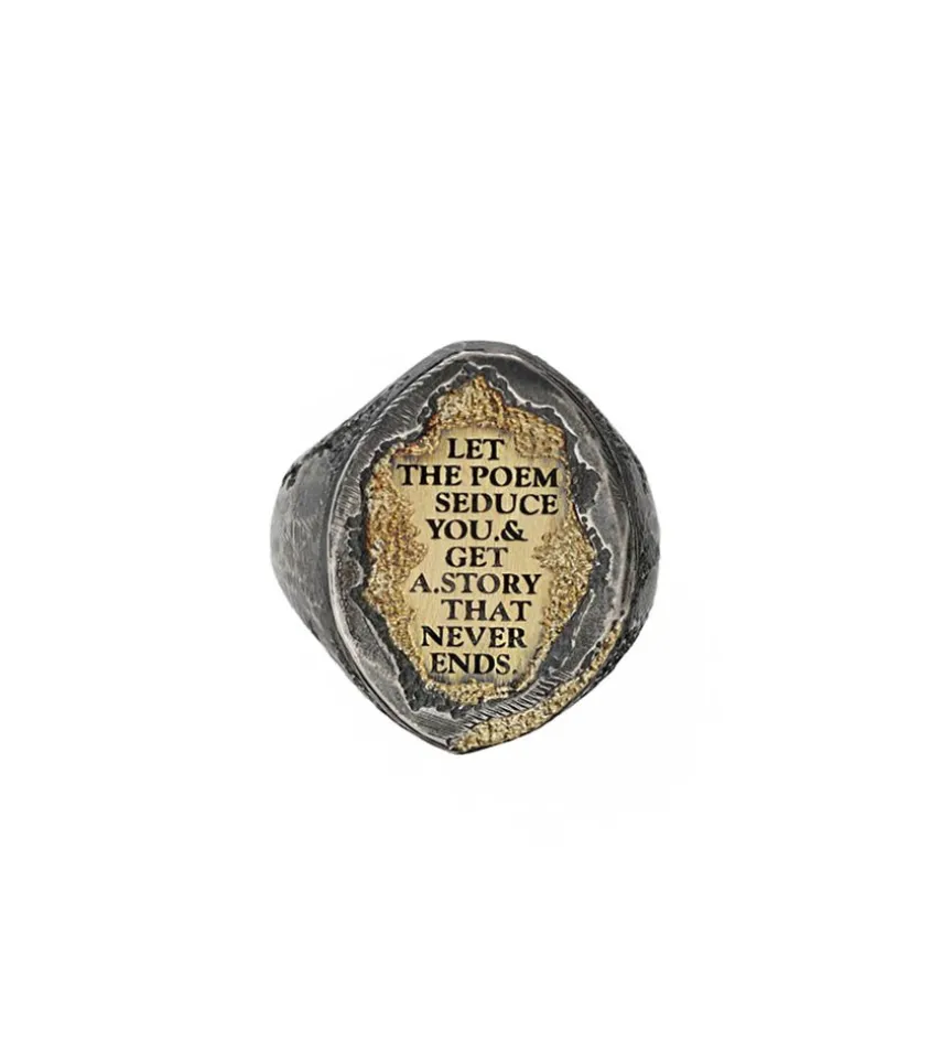 Bague Let The Poem Seduce You "Yg"