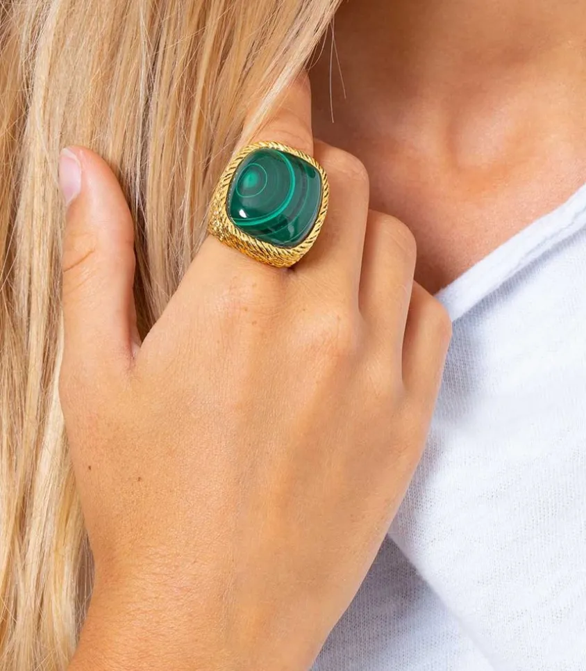 Bague Miki Malachite