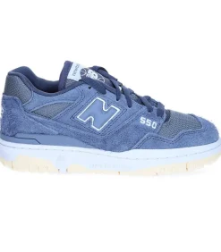 Baskets 550 Artic Grey Et Vintage Indigo