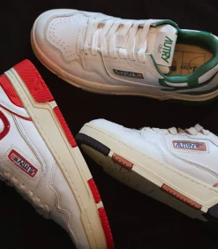 Baskets Clc Blanc Et Vert