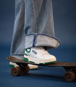 Baskets Clc Blanc Et Vert