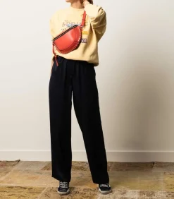 Baskets Francy Classic Cuir Suede Marine