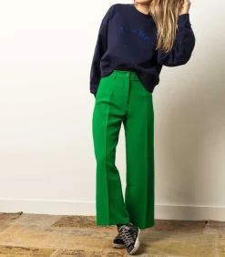 Baskets Francy Classic Cuir Suede Marine