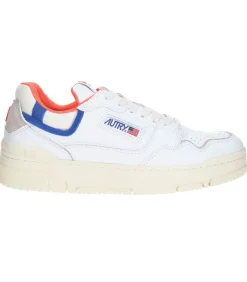 Baskets Homme Clc Blanc Orange Et Bleu