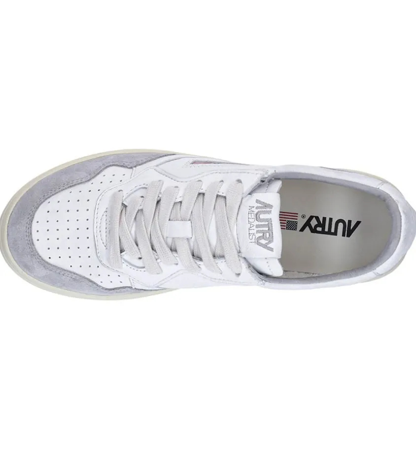 Baskets Homme Medalist Low White/Grey