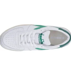 Baskets Homme Mi Low Used Bianco/Verde Verdeggiante
