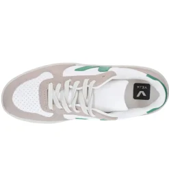 Baskets Homme V-10 Chromefree Leather White Emeraude Sahara