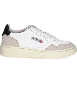 Baskets Medalist Low Daim Et Cuir White/Black