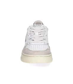 Baskets Medalist Low Daim Et Cuir White/Black