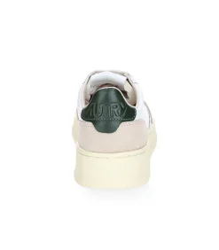 Baskets Medalist Low En Daim Et Cuir Blanc Et Mount