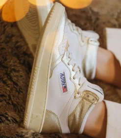 Baskets Medalist Mid Blanc Et Platinum