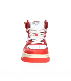 Baskets Medalist Mid Blanc Et Orange