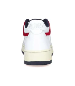 Baskets Open Mid Cut White/Usa