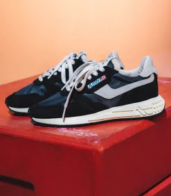 Baskets Reelwind Nylon Et Daim Noir