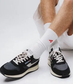 Baskets Reelwind Nylon Et Daim Noir