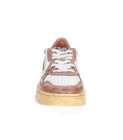 Baskets Super Vintage Low Blue Et Cafe