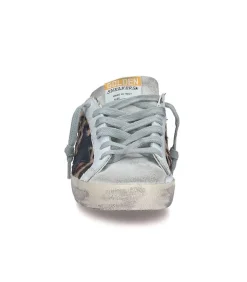 Baskets Super-Star Cuir Horsy Leopard