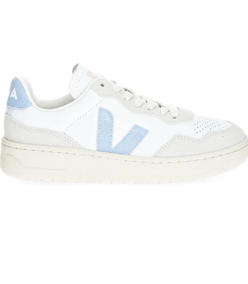 Baskets V-90 Homme Leather Extra White Steel