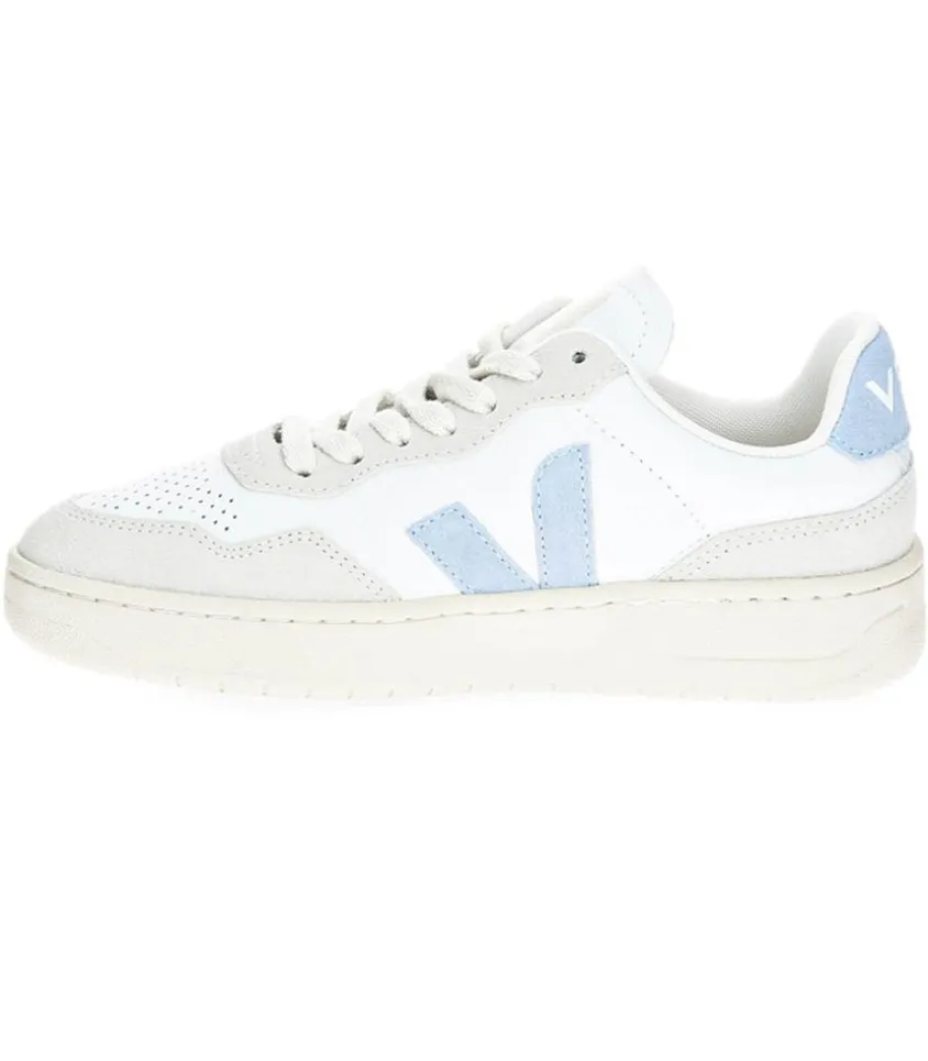 Baskets V-90 Homme Leather Extra White Steel