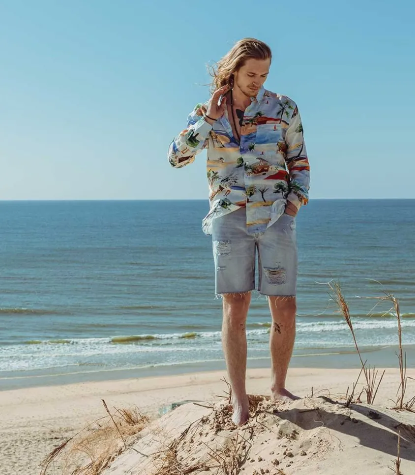 Bermuda En Jean Le Slouch Cutoff Natoma