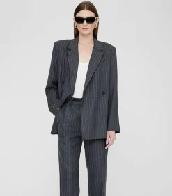 Blazer Kaia Grey Pinstripe