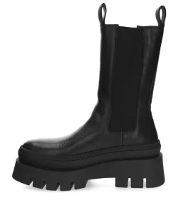 Boots Chelsea Vitello Black