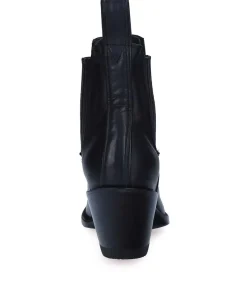 Boots Estudio Black Leather