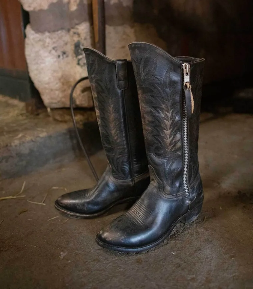 Boots Santiag Razz 13 Black Vesuvio X Jane De Boy