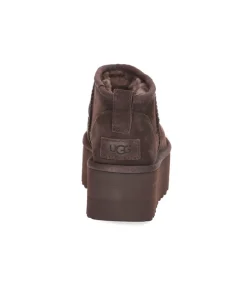 Bottines Classic Ultra Mini Plateforme Burnt Cedar