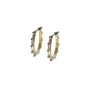 Boucles D'Oreilles Arva Or Et Rubis
