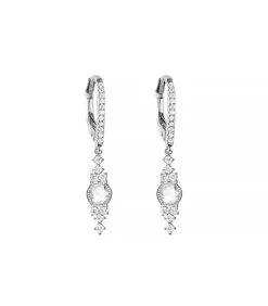 Boucles D'Oreilles Himalaya En Or Blanc
