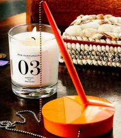 Bougie Parfumee 03 Patchouli, Cuir Et Feves De Tonka