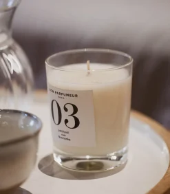 Bougie Parfumee 03 Patchouli, Cuir Et Feves De Tonka